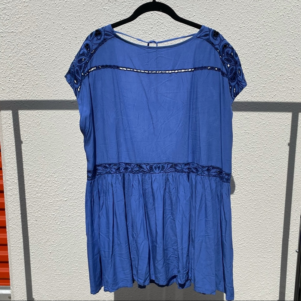 Free People Loose Fit Backless Dress